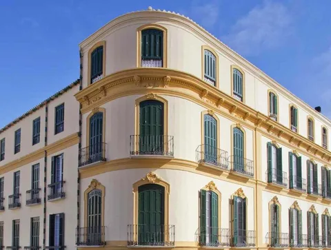 Façade de la maison natale de Picasso sur la Plaza de la Merced, Málaga