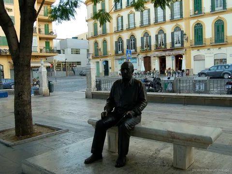 Palacio de Buenavista facade visited on the Picasso Museum Malaga private tour